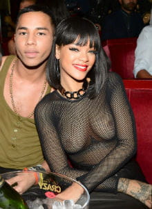 rihanna balmain after show