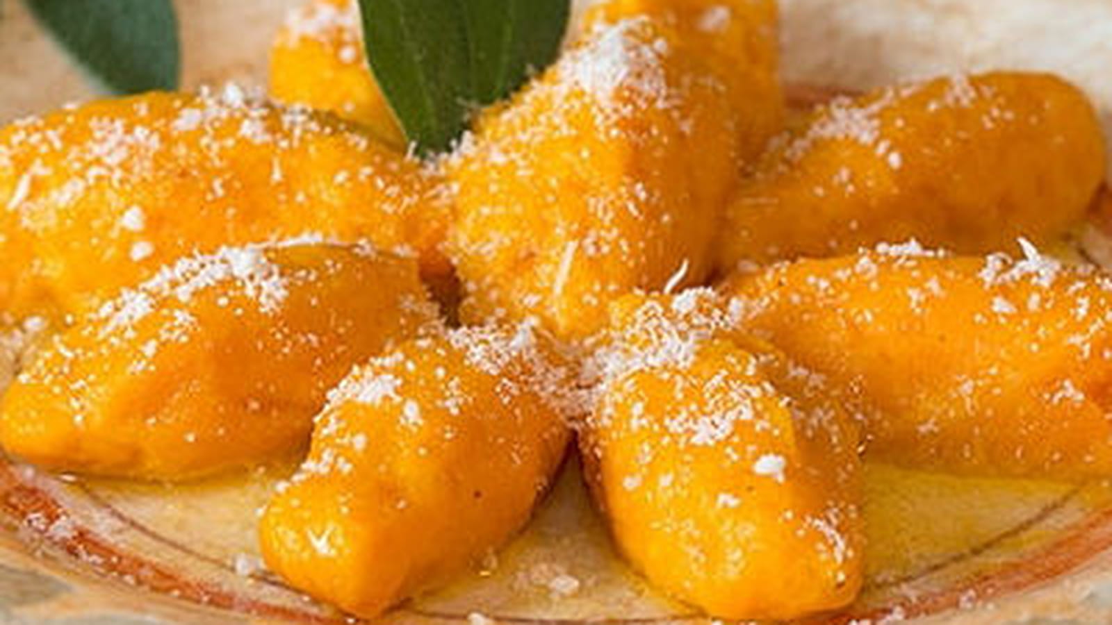  Gnocchi fondants de potiron au beurre de sauge et parmesan