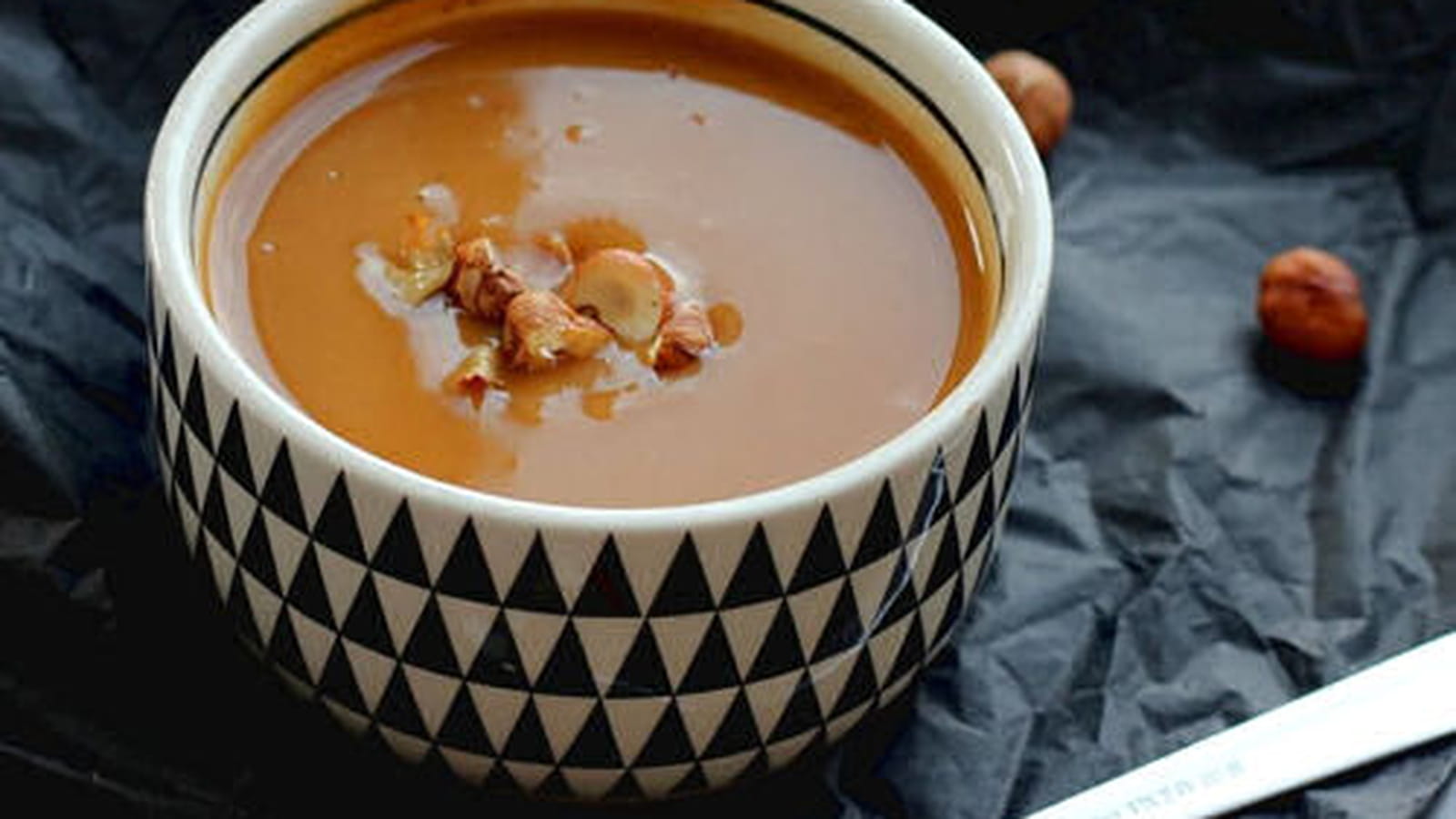 Soupe butternut et châtaigne