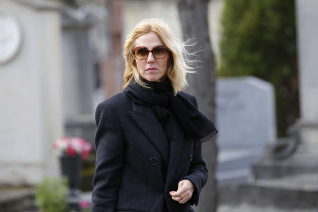 Sandrine Kiberlain aux obs&egrave;ques d'Agn&egrave;s Varda