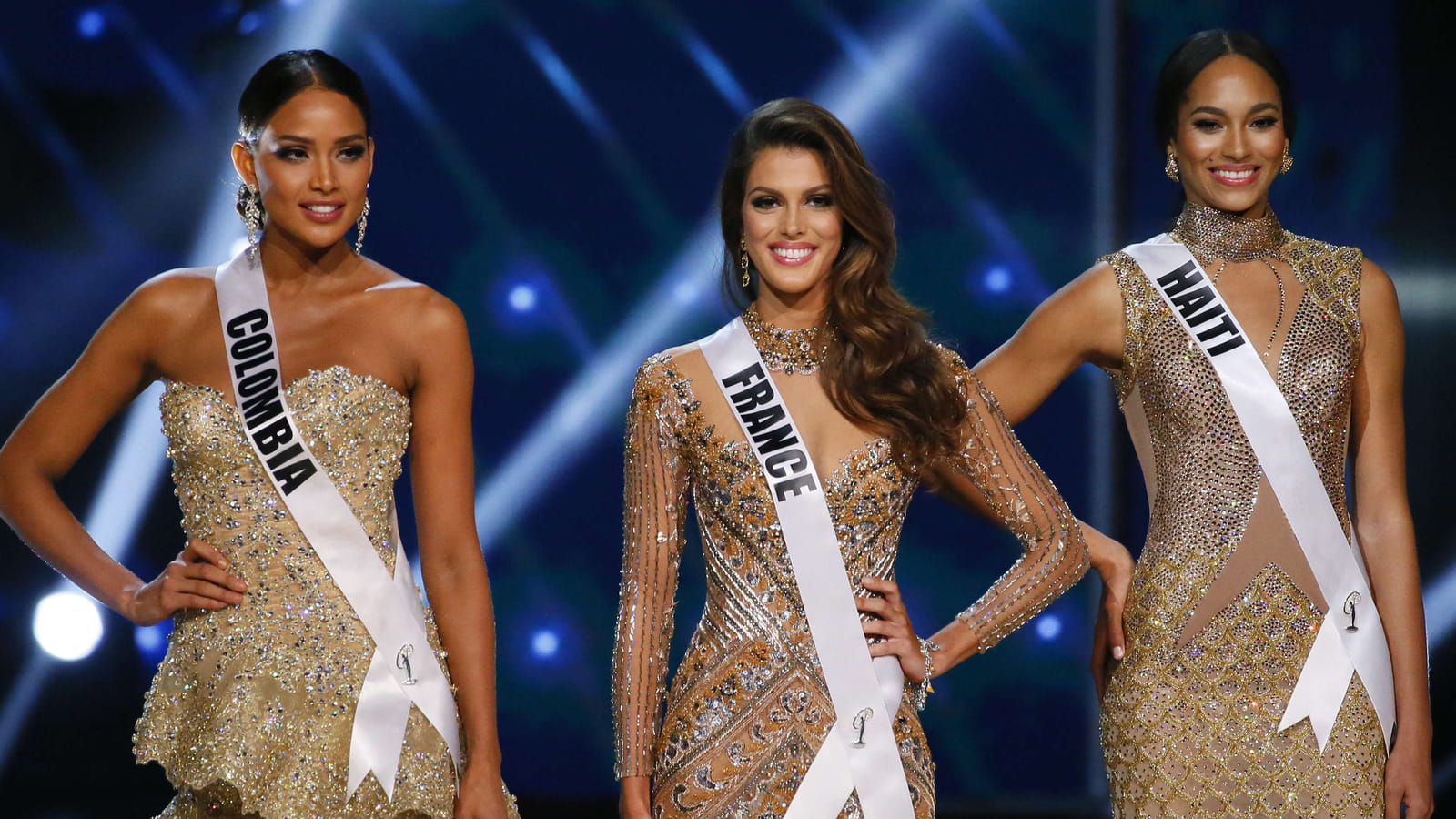 Les trois finalistes du concours 