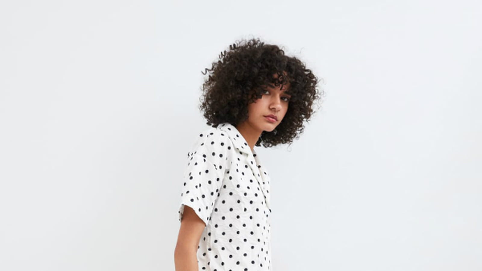 Pantalon à pois
