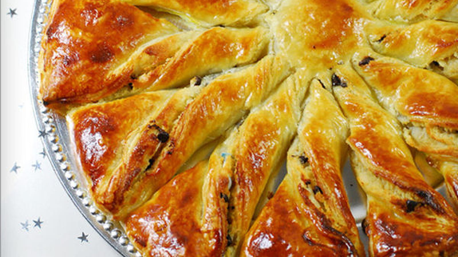 Galette du roi Soleil Amande et Chocolat