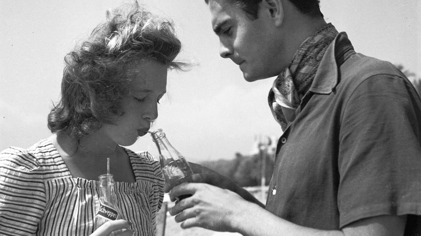 Micheline Presle et Louis Jourdan