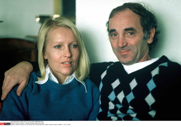 Clich&eacute; d'Ulla et Charles dans leur chalet suisse, en 1976