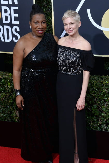 Tarana Burke et Michelle Williams