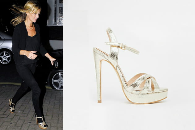 Les sandales à talon