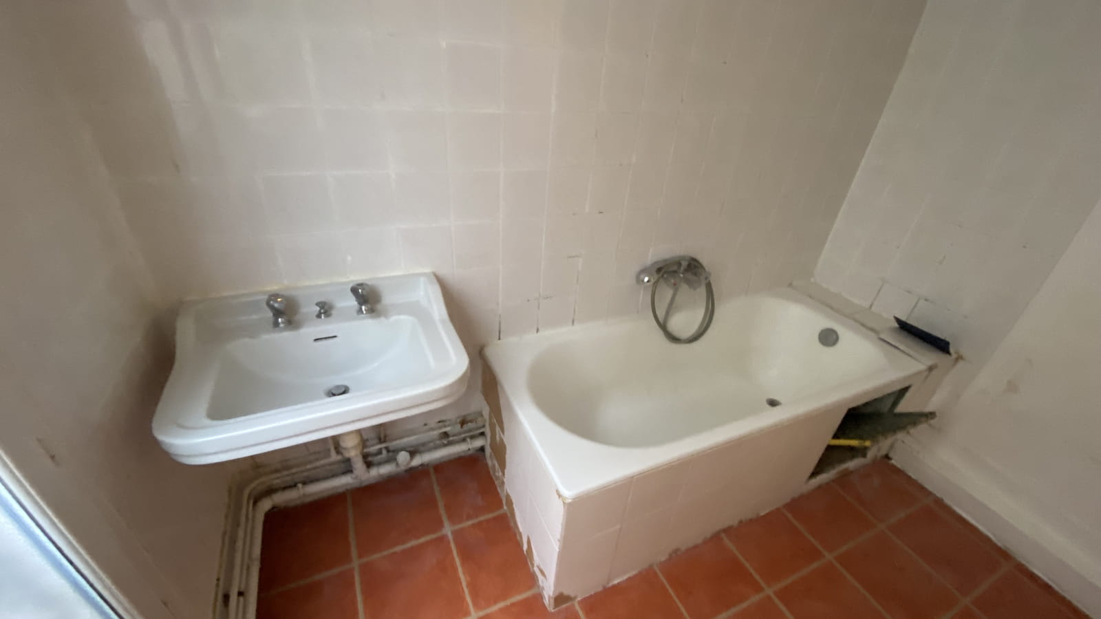 Salle de bains avant 