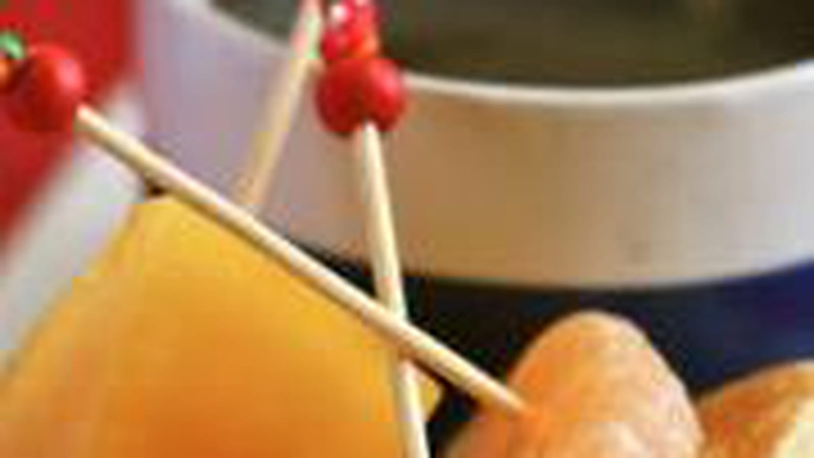 Fondue choco fruits d'hiver