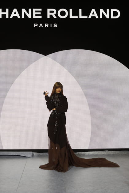 Mara Lafontan au d&eacute;fil&eacute; St&eacute;phane Rolland