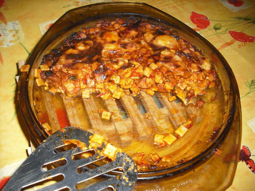 Gratin de croix de sarrasin à la saucisse