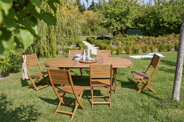 Mobilier de jardin Jakarta de Carrefour
