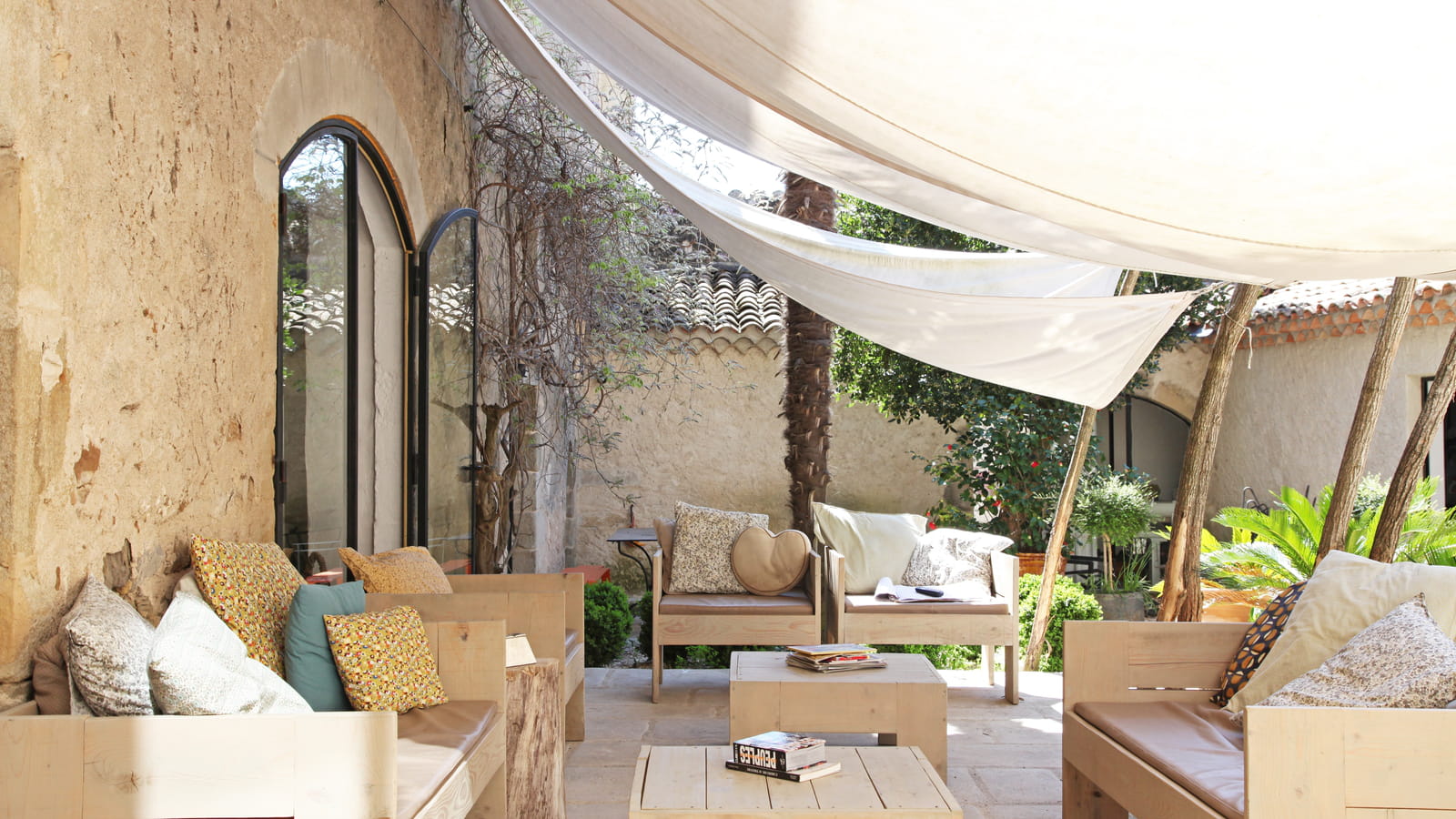 Terrasse de nomades