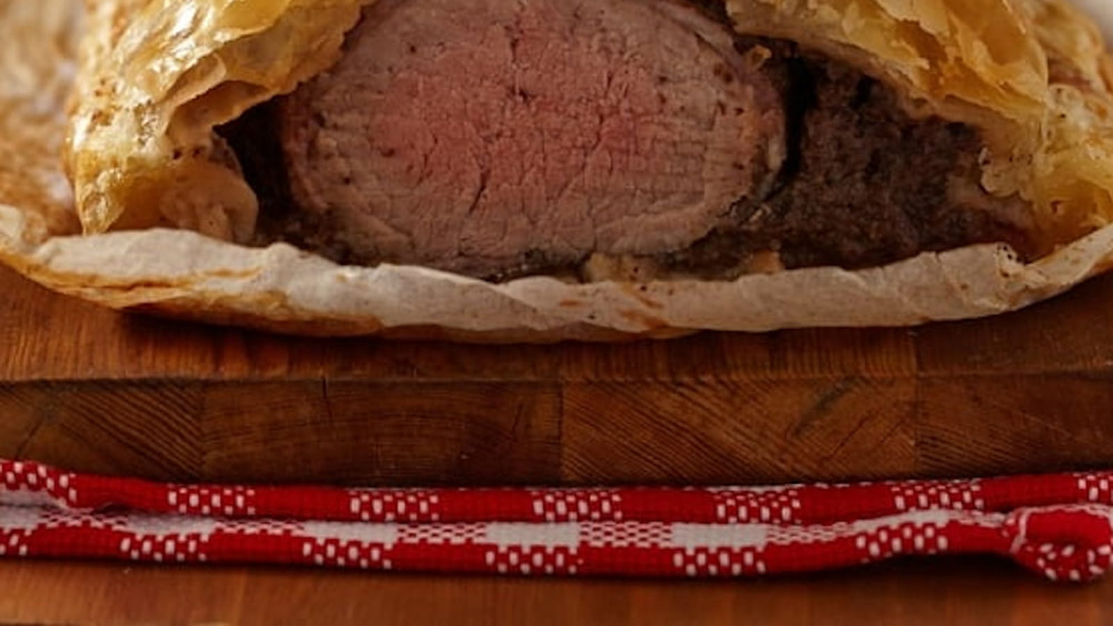 Croustillant de filet mignon au boursin