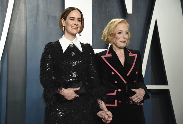 Sarah Paulson et Holland Taylor, main dans la main