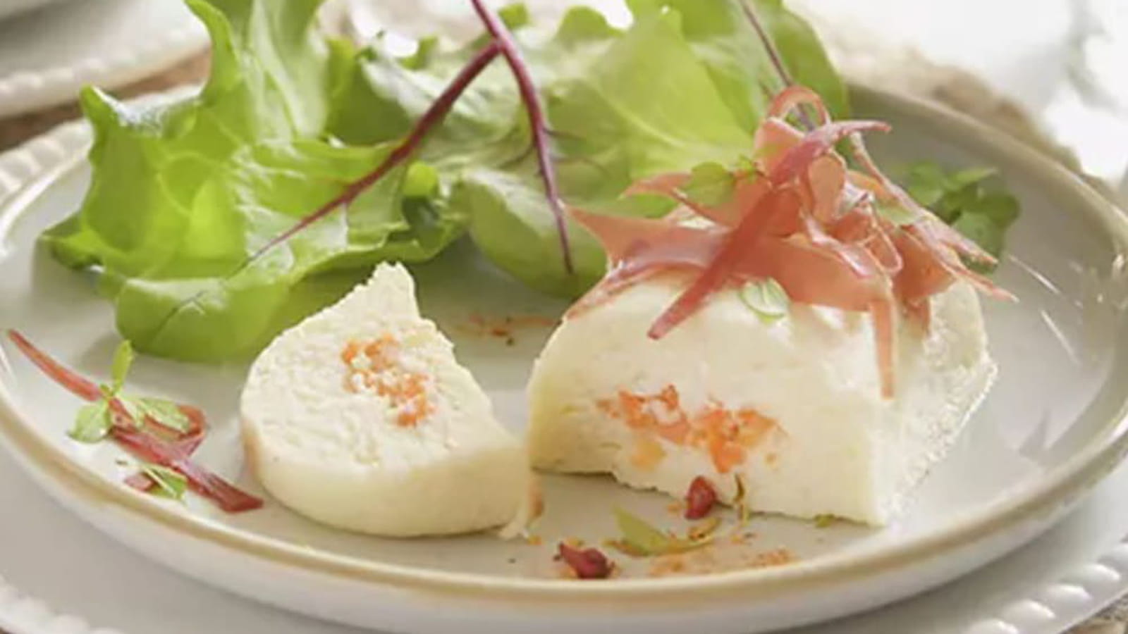 Mousse de chou-fleur à la carotte