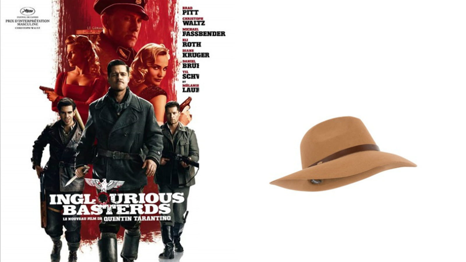 Chapeau dans "Inglourious Basterds"