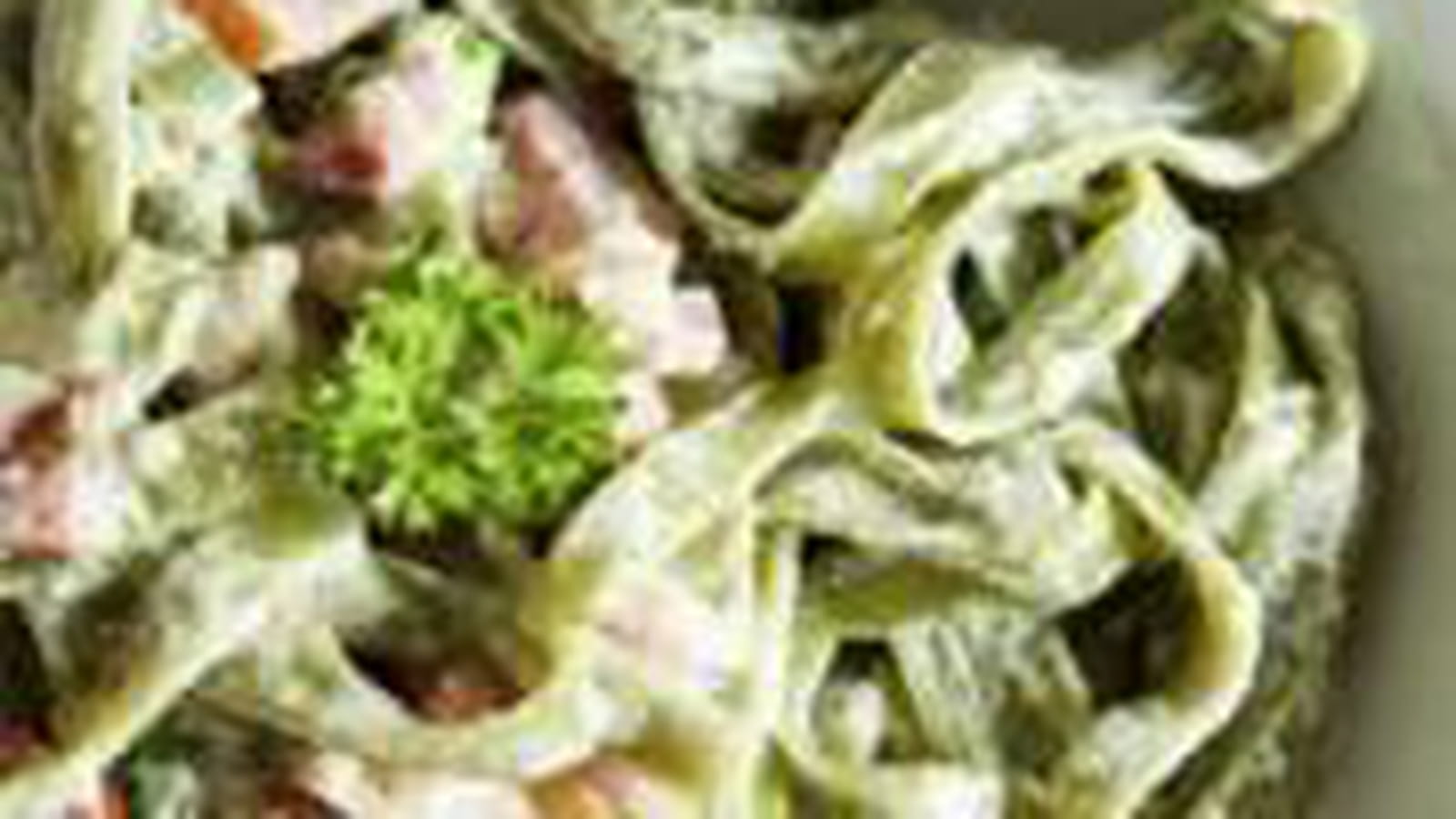 Tagliatelles épinards