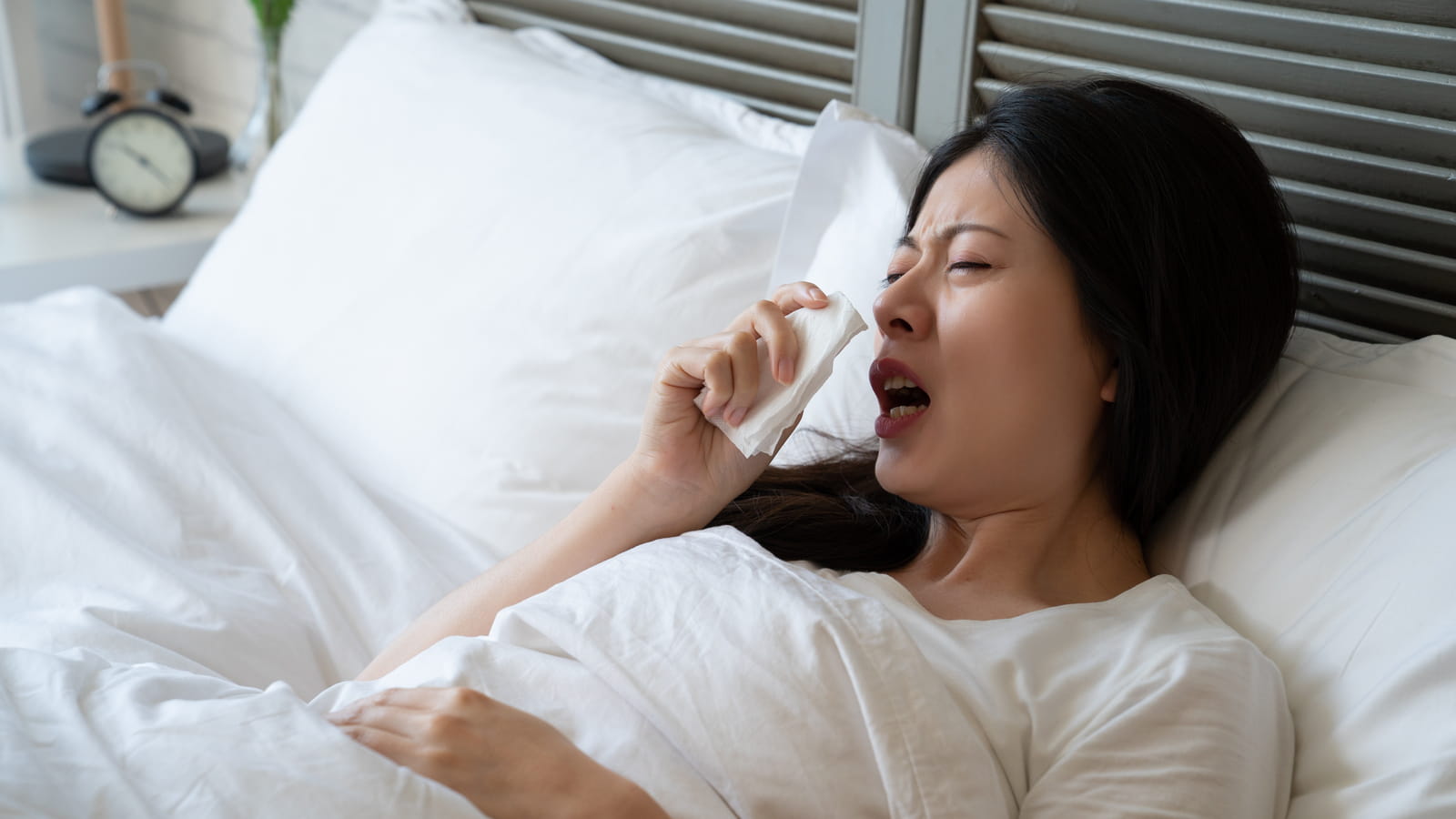 Dormir avec le nez bouché