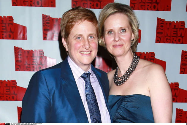 Avec son épouse, Christine Marinoni