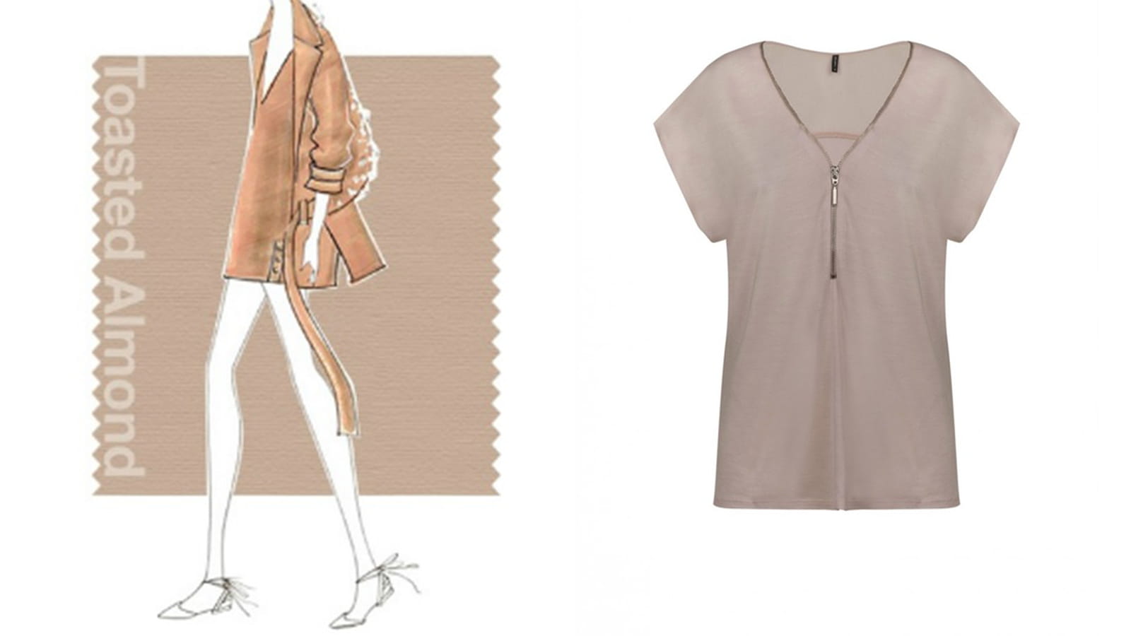 Toasted almond de Pantone