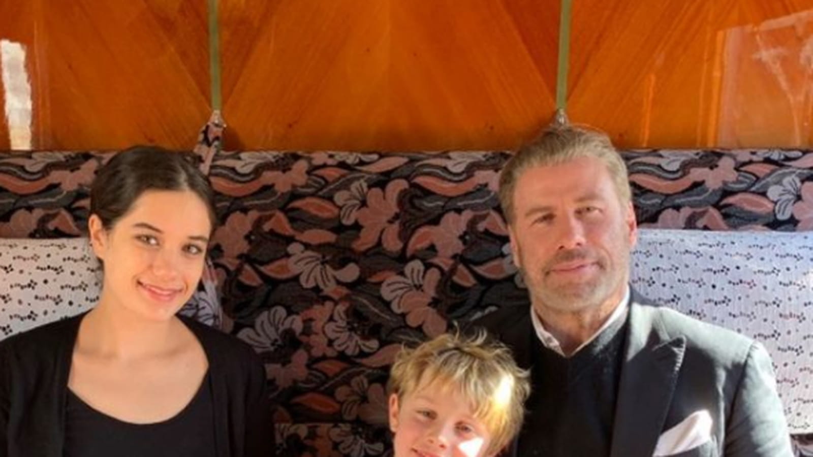 Ella Travolta, Benjamin Travolta et John Travolta