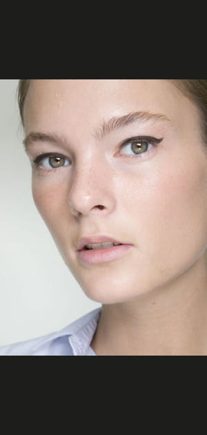 Le maquillage du d&eacute;fil&eacute; Margaret Howell