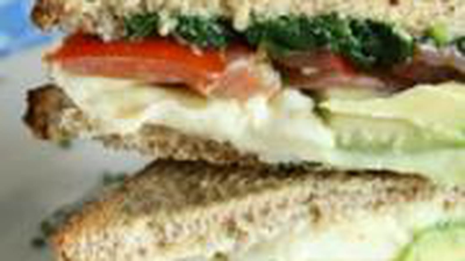 Club sandwich saumon, épinard et avocat
