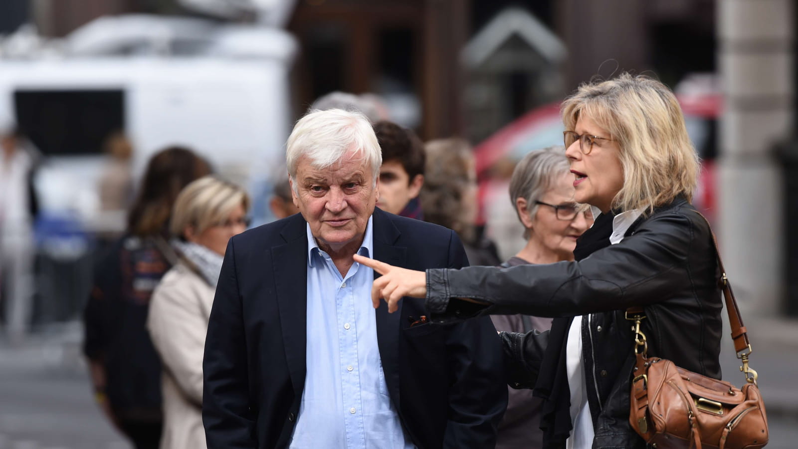 Jacques Perrin et Laurence Piquet