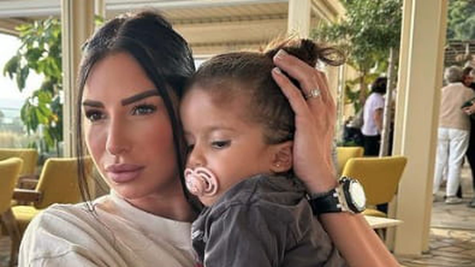 Liam Di Benedetto et sa fille