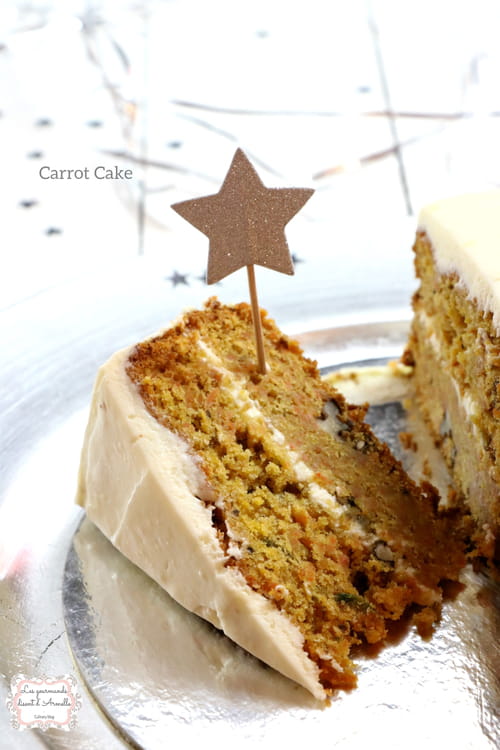 Carrot Cake aux noix caramélisées