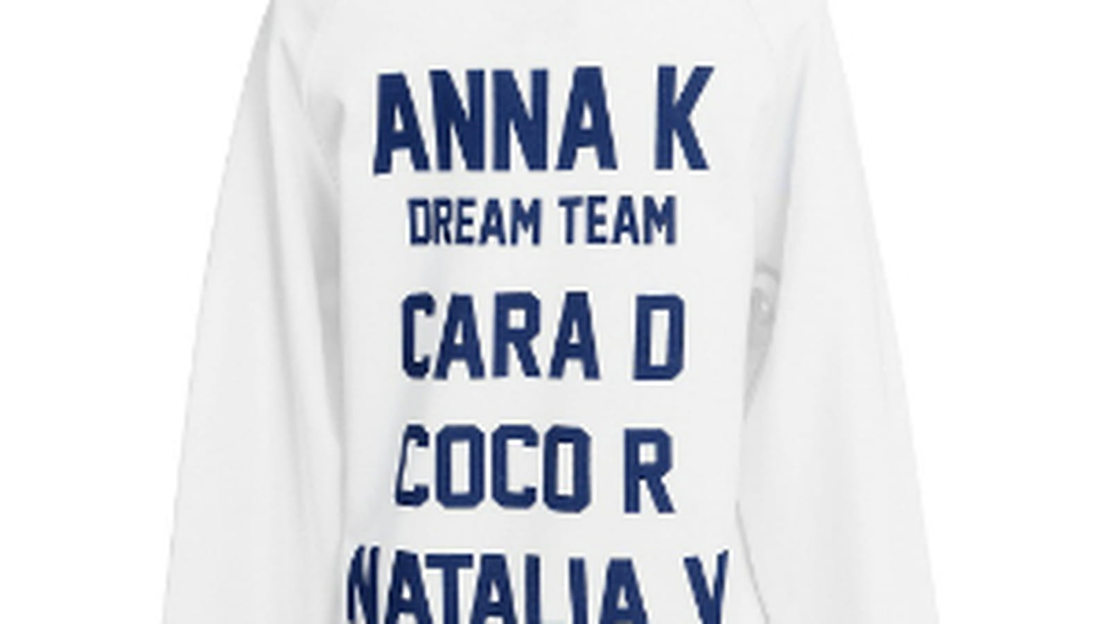 Sweat-shirt Anna K x Les Art Ists pour Colette