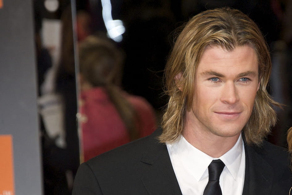 Chris Hemsworth, cheveux longs
