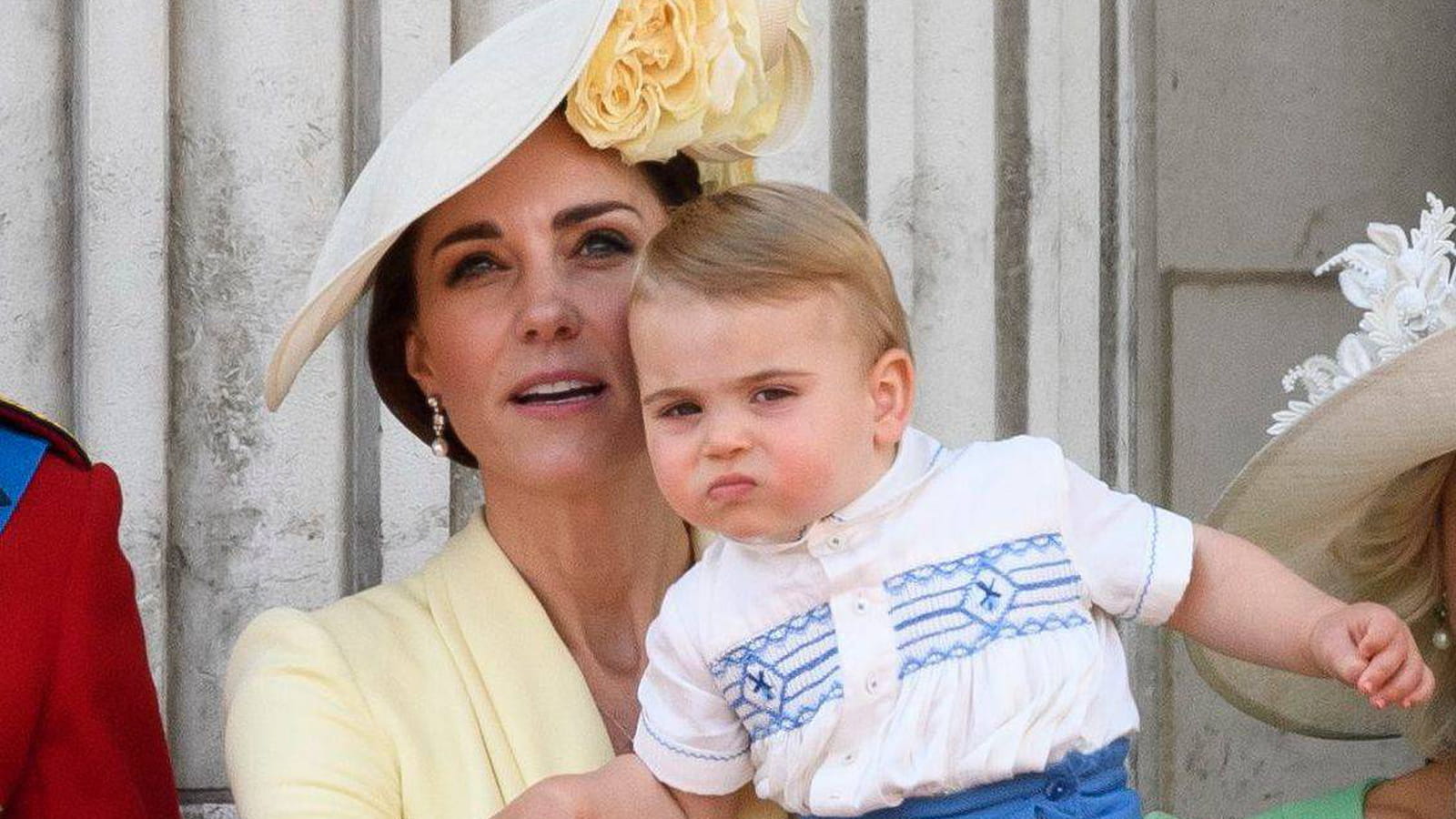 Kate Middleton et son fils Louis