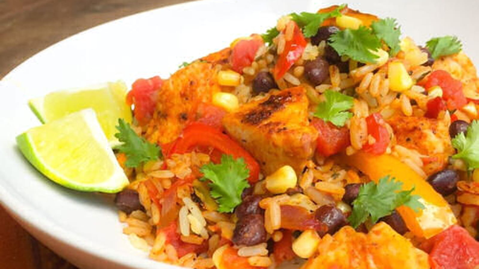 Riz Tex-Mex au poulet