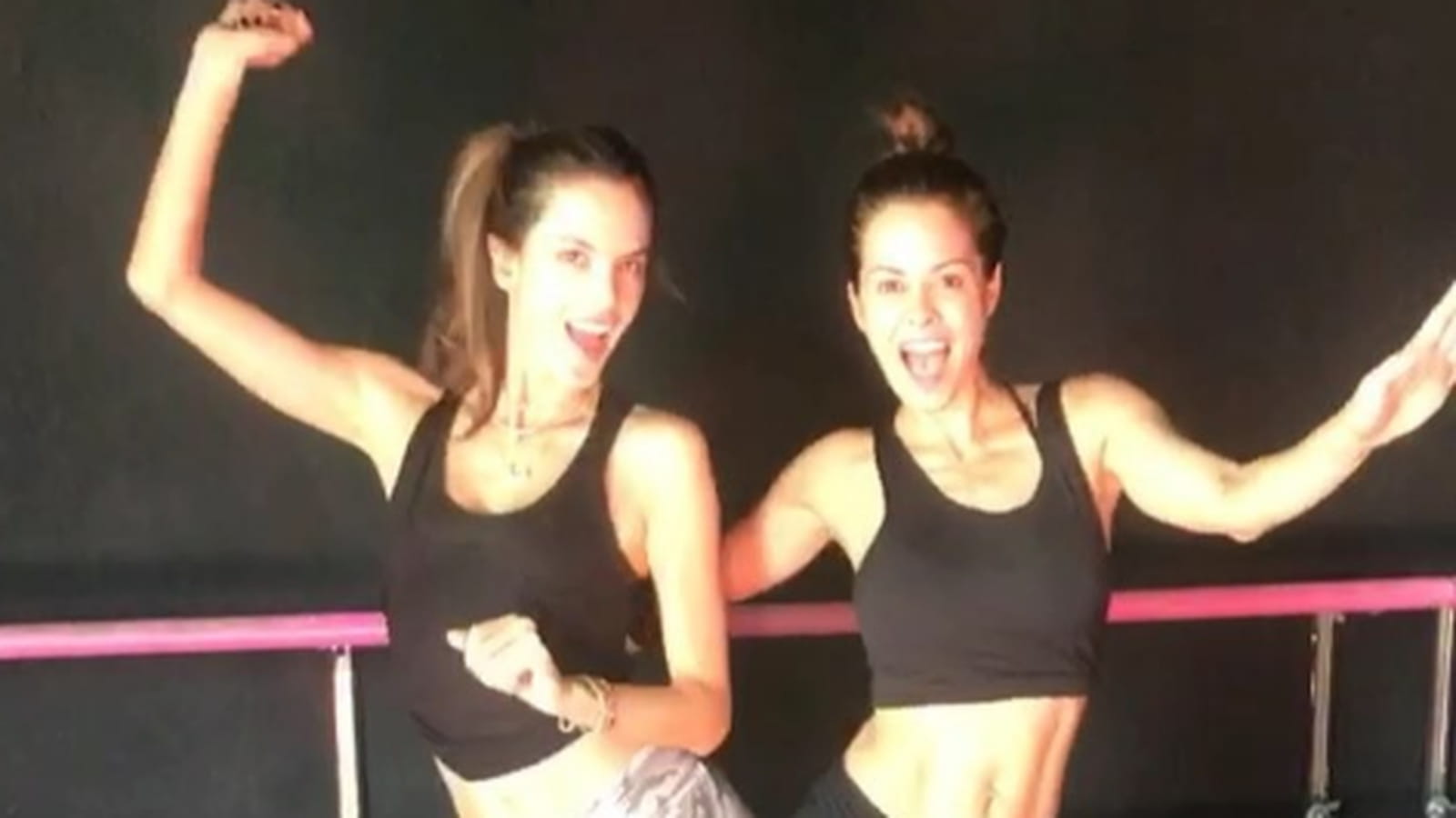 Alessandra Ambrosio et le fitness