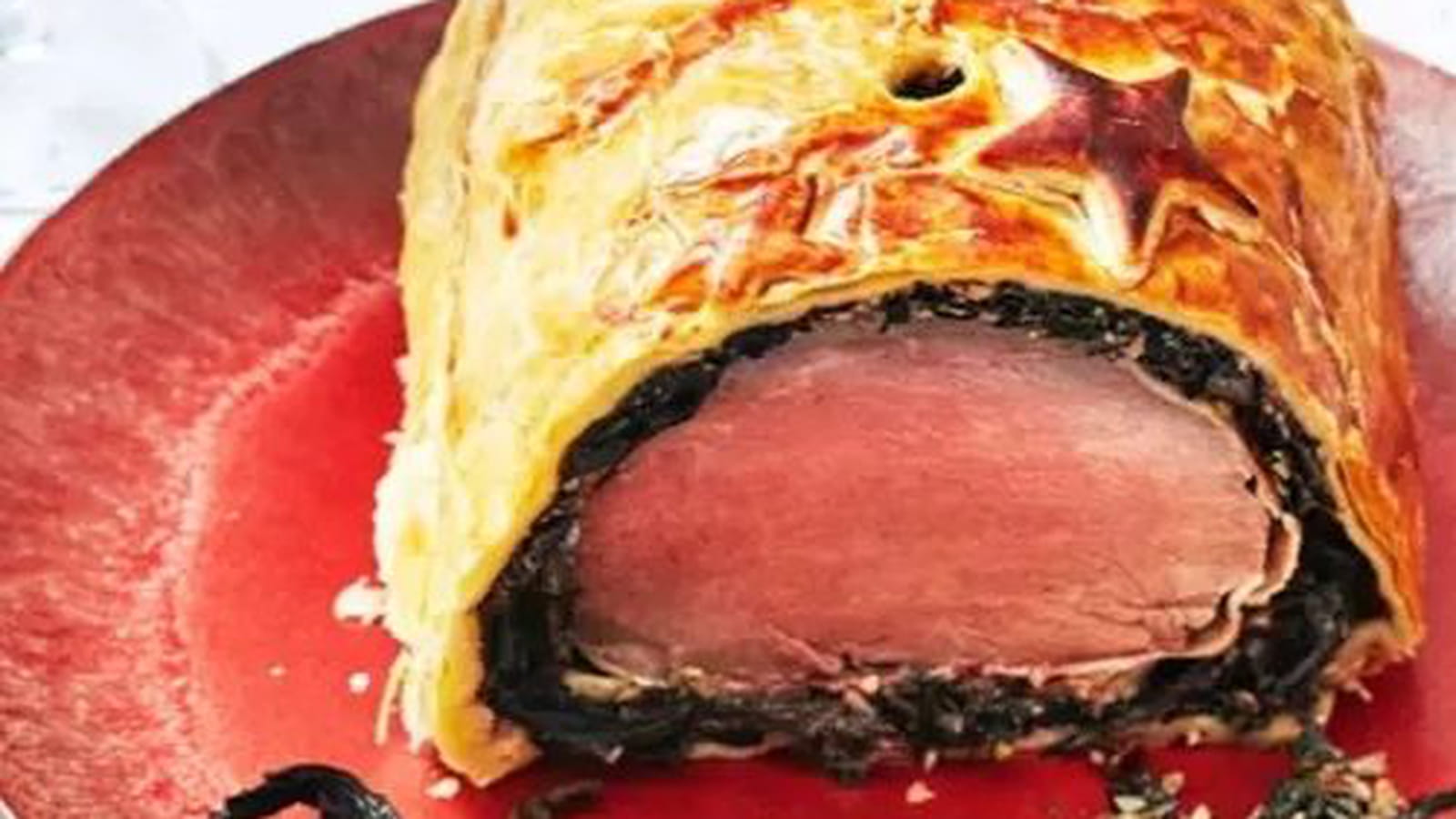 Filet de boeuf en croute aux trompettes de la mort