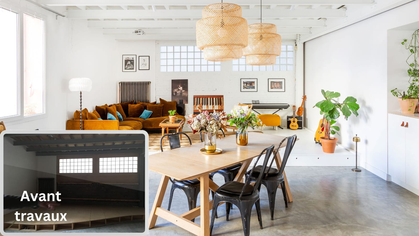 Loft réaménagé