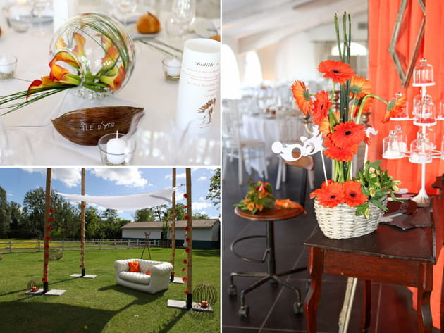 Orange lounge chez Weday's