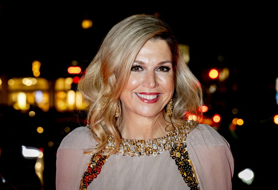 La coiffure boucl&eacute;e de Maxima des Pays-Bas