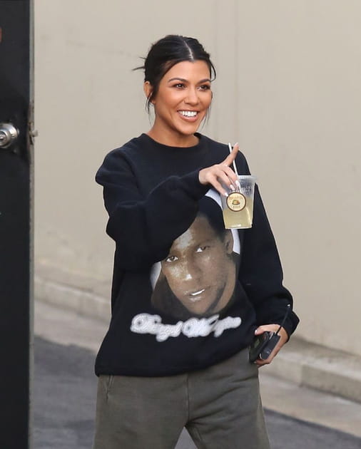 Khloe Kardashian avec un sweat Denzel Washington