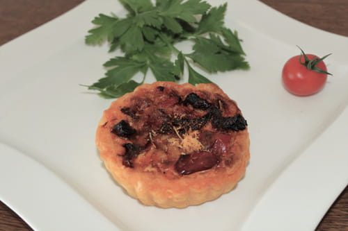 Tartelettes chorizo poivrons