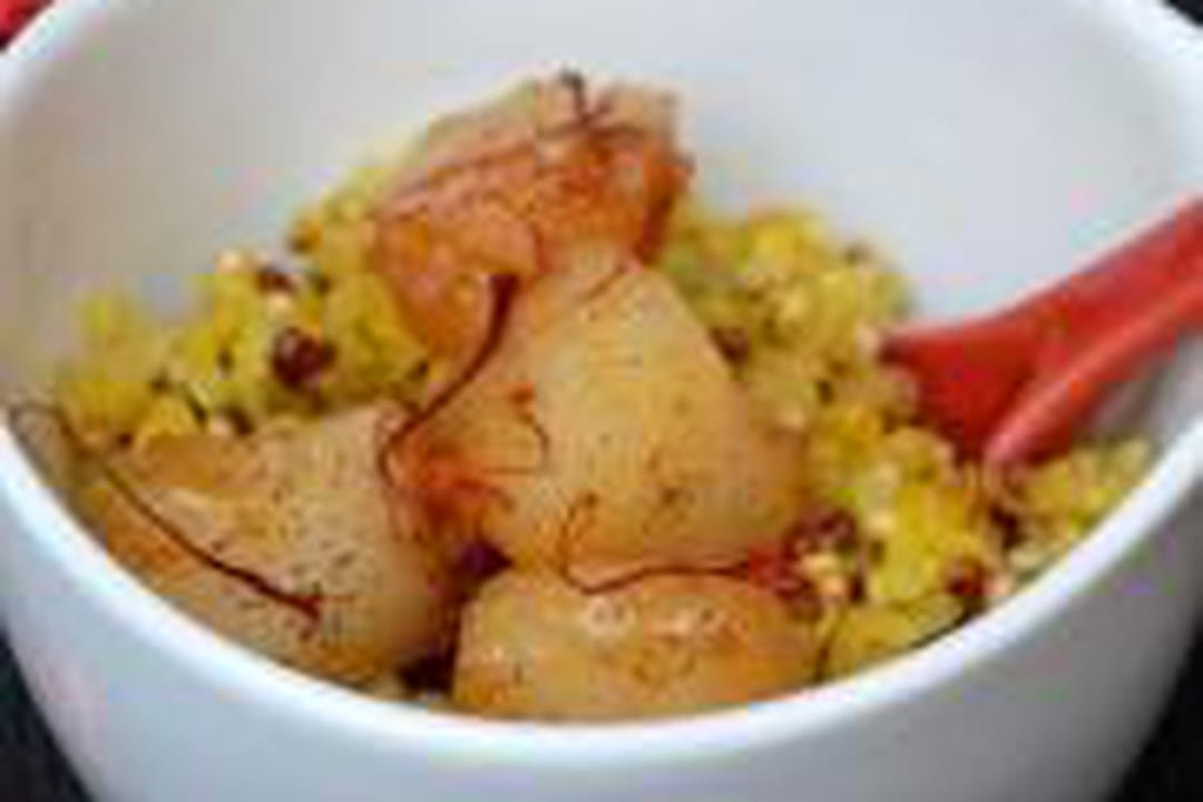 Saint Jacques Caram lis es La Vanille Et Cl mentine Quinoa boulgour saint-jacques-caram-lis-es-la-vanille-et-cl-mentine-quinoa-boulgour