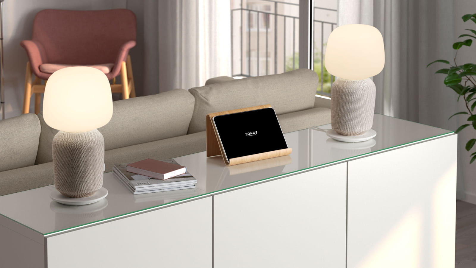Enceinte lampe