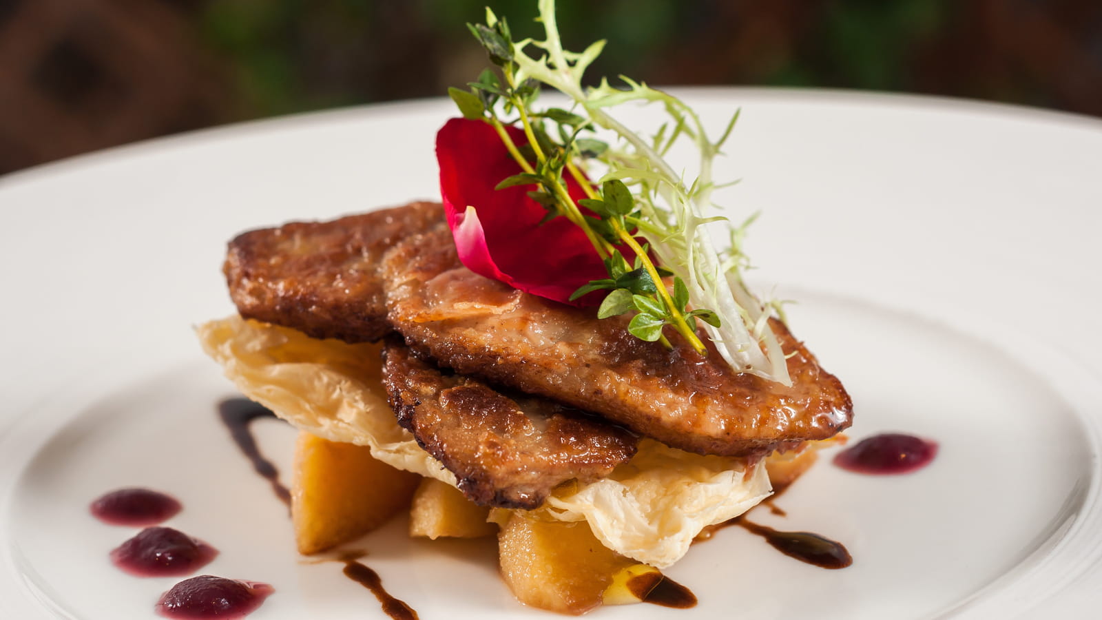  Foie gras mi-cuit, pôelé
