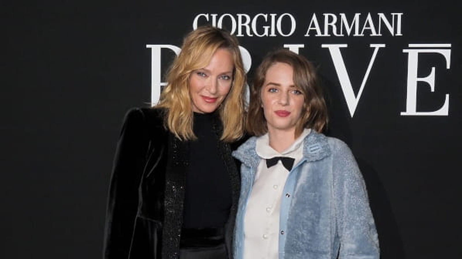 Uma Thurman et Maya Thurman le 22 janvier 2019