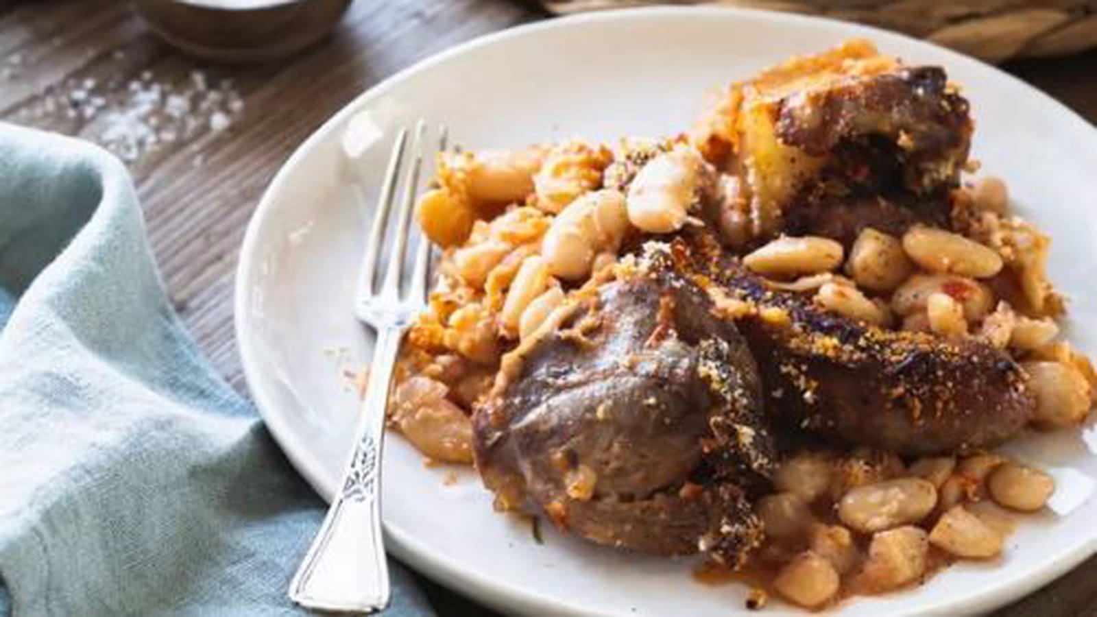 Cassoulet de Pâques aux Haricots Tarbais & à l’agneau