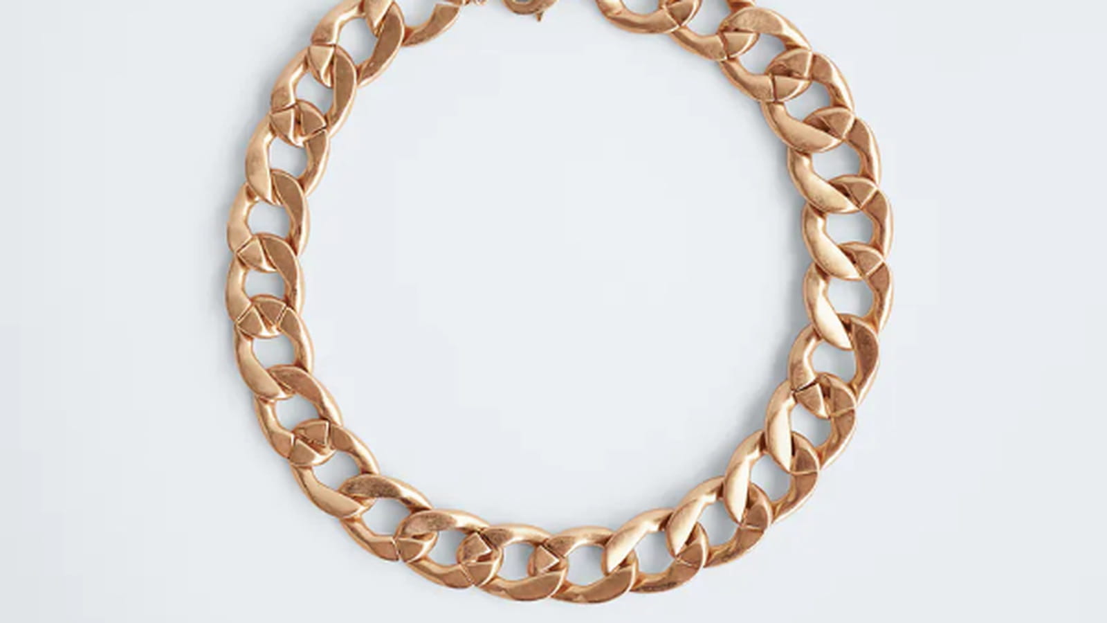 Collier à grands maillons