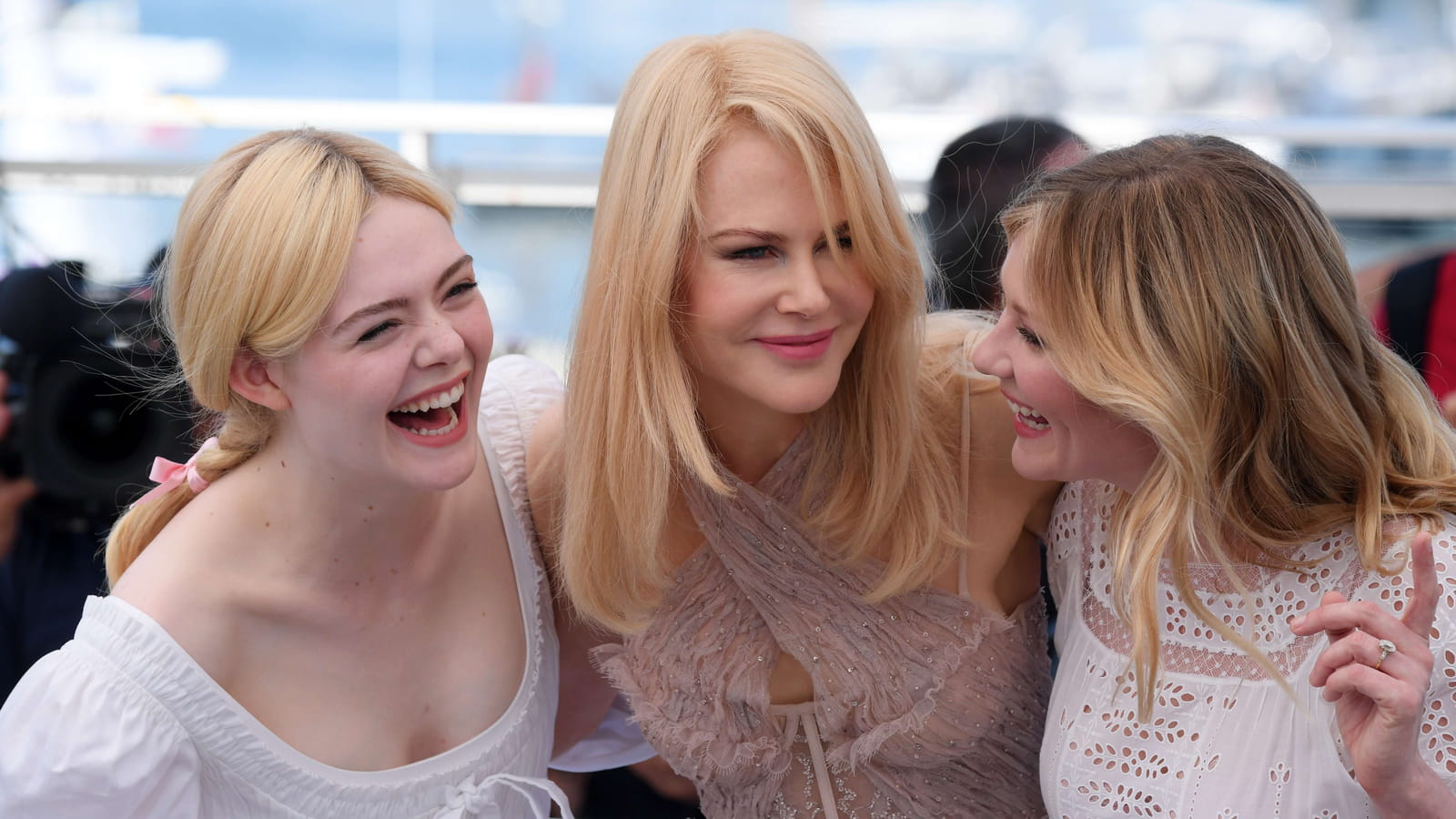 Elle Fanning, Nicole Kidman et Kirsten Dunst 