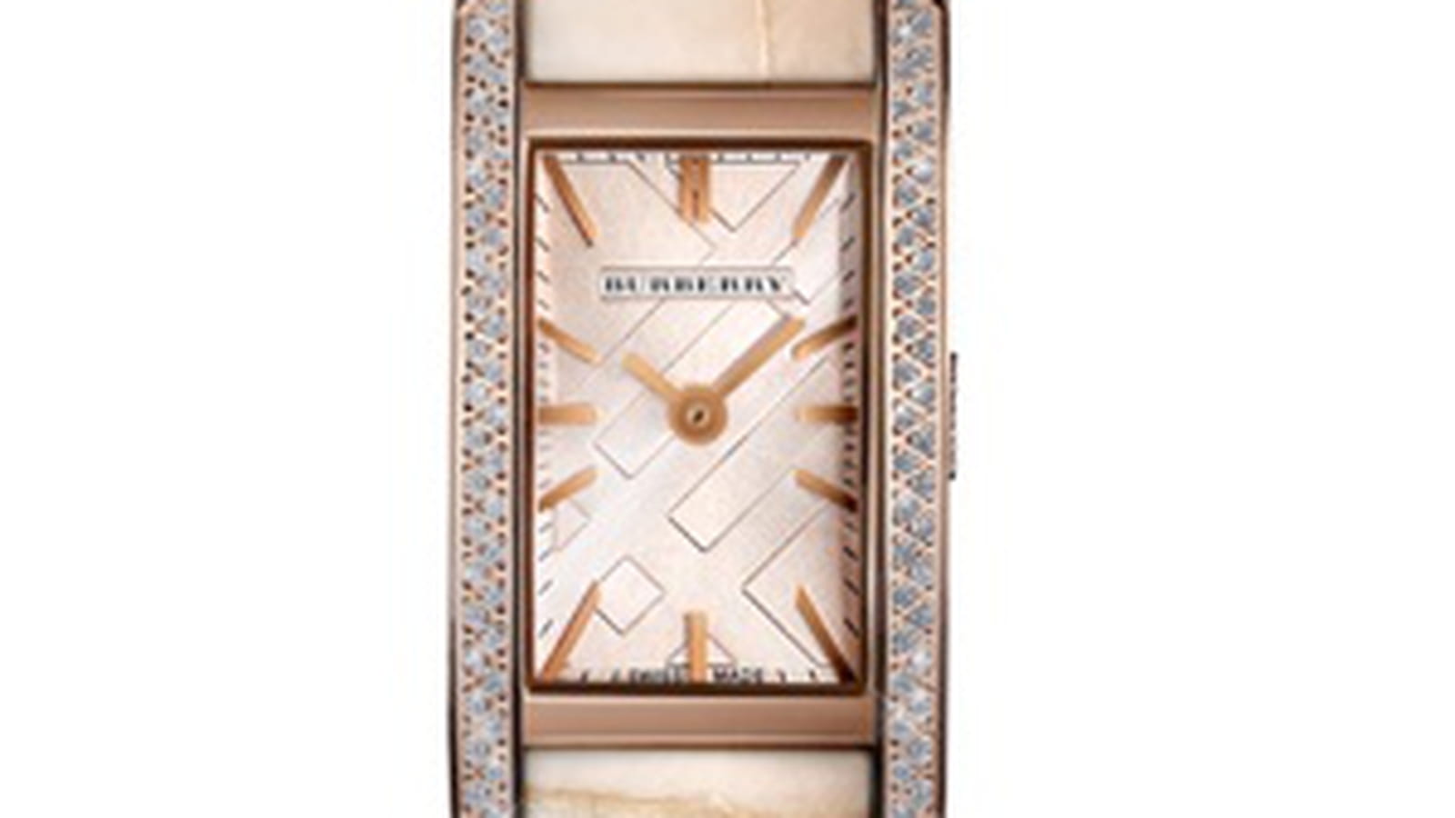 Montre nude de Burberry